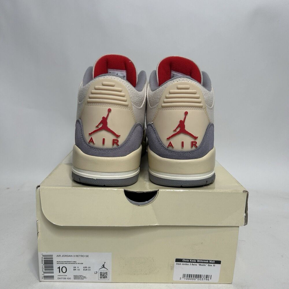 Nike Shoes Air Jordan 3 Retro SE “Muslin” 2024 - Picture 5 of 9
